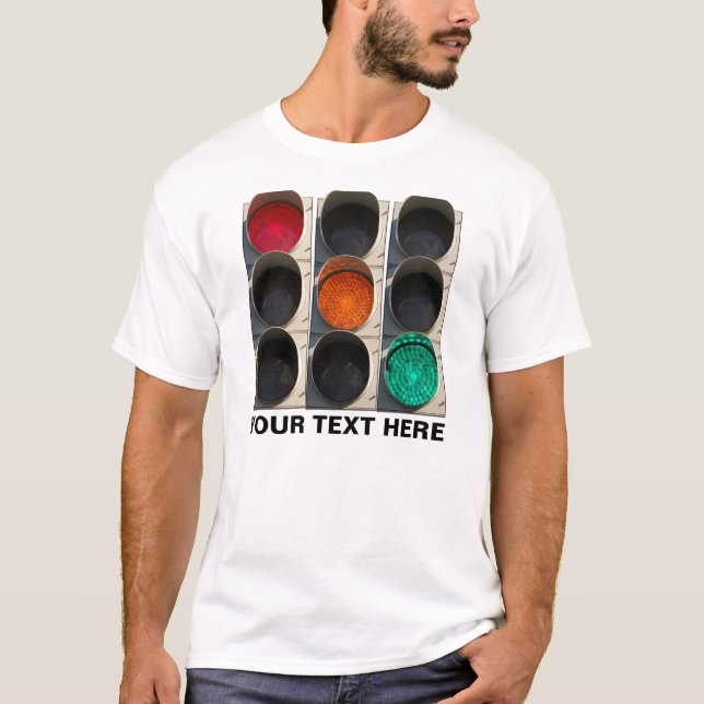 Trafik ljus t-shirt (Framsida)