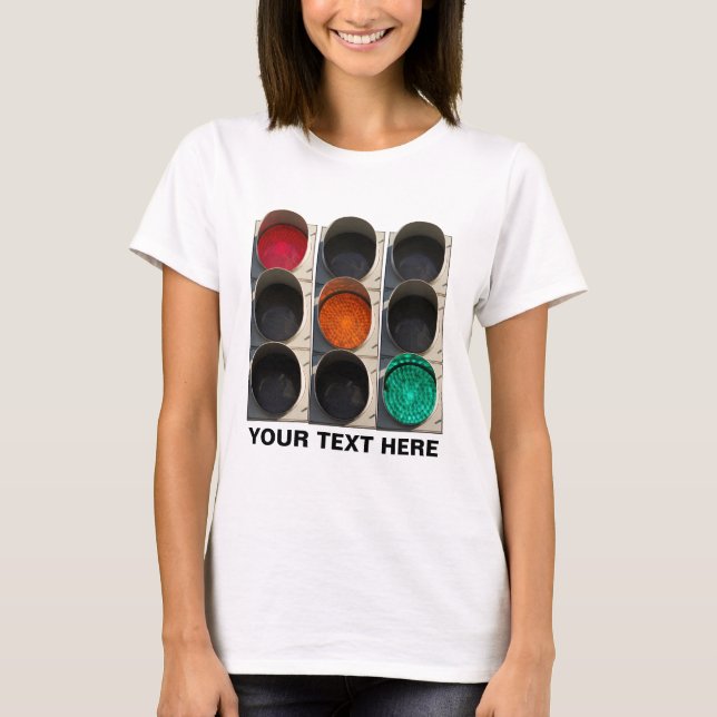 Trafik ljus t-shirt (Framsida)