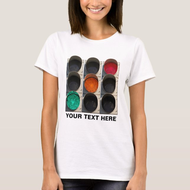 Trafik ljus t-shirt (Framsida)