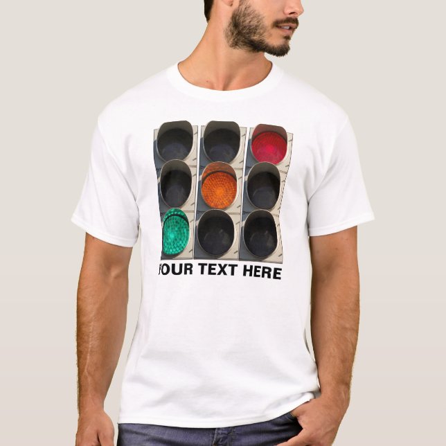 Trafik ljus t-shirt (Framsida)