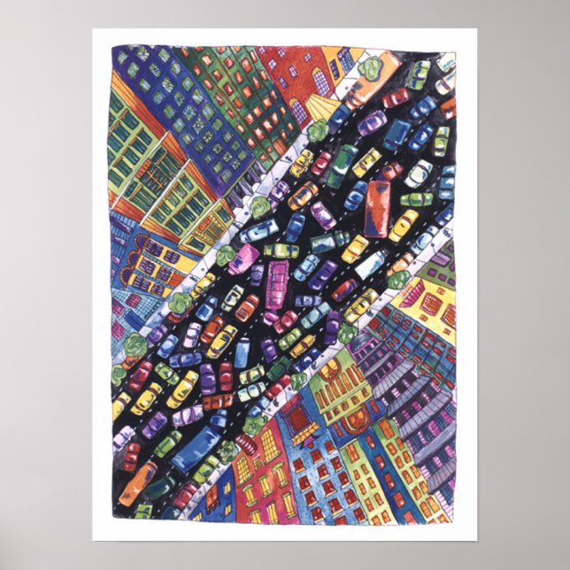 Trafik Poster (Framsidan)