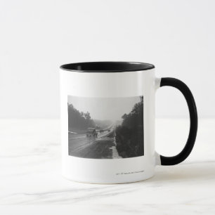 Trafikera på huvudvägen mugg
