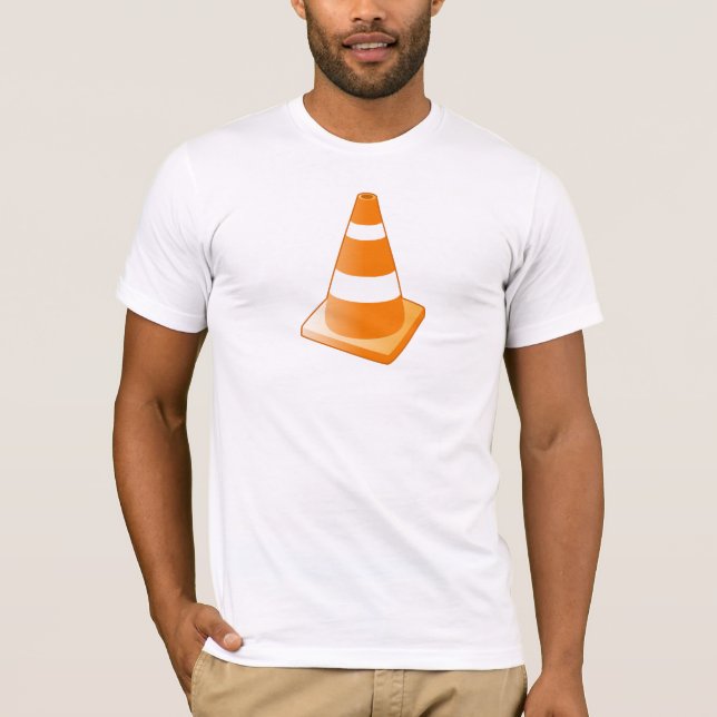 Trafikera säkerhetskotten tee shirt (Framsida)