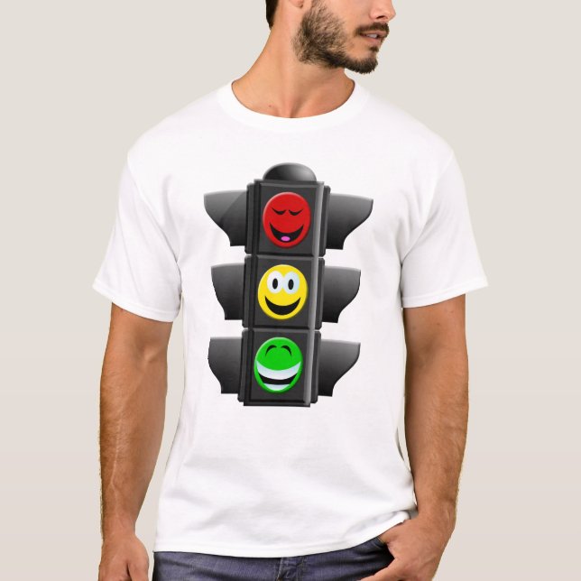 TRAFIKERA SIGNALERAR T-SHIRT (Framsida)