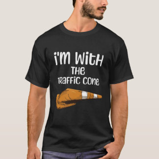 Trafikkon Joke Iu2019m med konen Rolig humo T Shirt