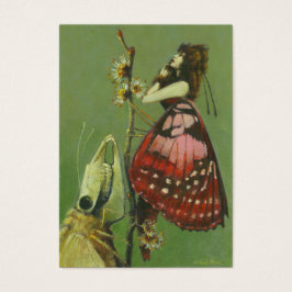 Trafikkort för Gothic Mutant Moth ACEO-artister Visitkort