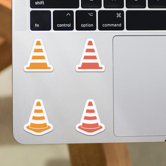 Trafikkortsmärken Klistermärken (Set of Traffic Cone Stickers)