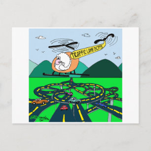 Trafiklamm-Chopper. Vykort