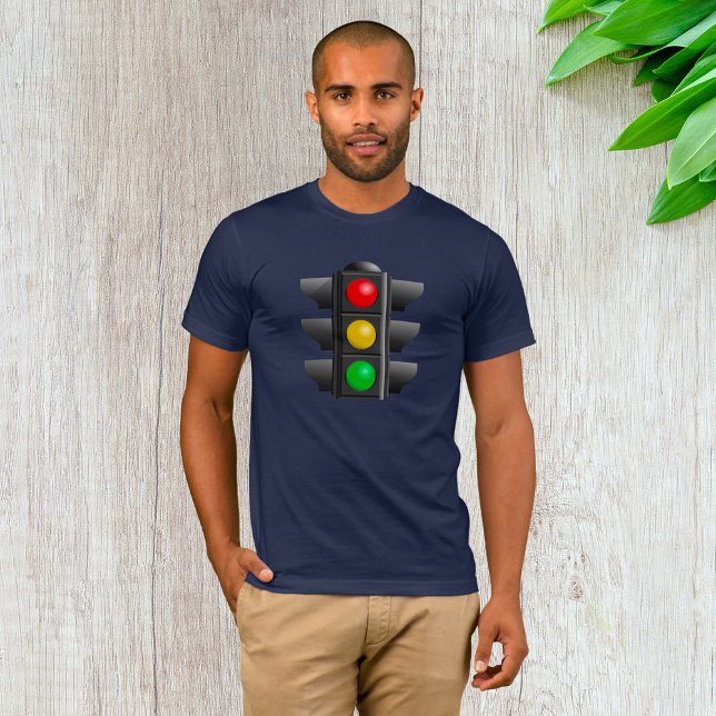 Trafikljus Rött Gult Grönt Signal Tee Shirt (Skapare uppladdad)