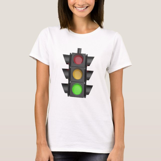 Trafikljus T Shirt (Framsida)