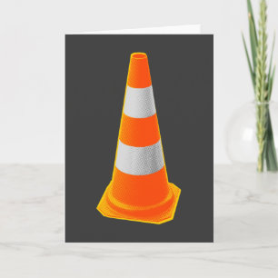 Trafiklon med Grått Rand Kort