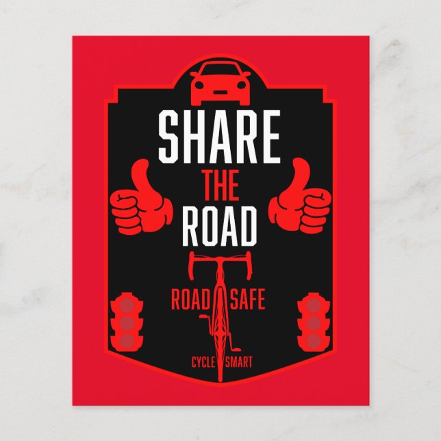 Trafiksäkerhet Flygblad (Framsidan)