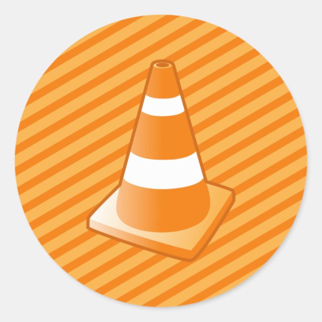 Trafiksäkerhetskonton Runt Klistermärke (Framsida)