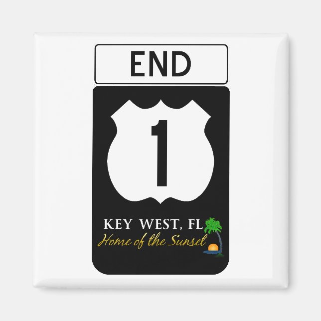 Trafiksignal 1 för USA Magnet (Framsidan)