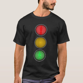 Trafiksignalsljus Halloween-gruppen party T Shirt