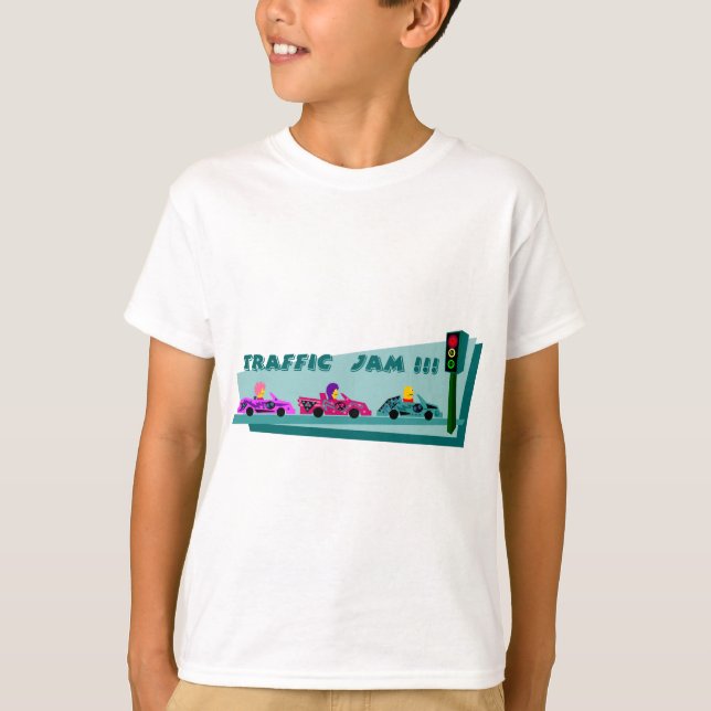 Trafikstockning T-shirt (Framsida)