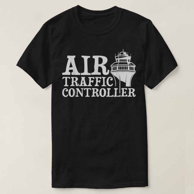 Trafikstyrenhet för luftATC Aviation Airfield Torn T Shirt (Design framsida)