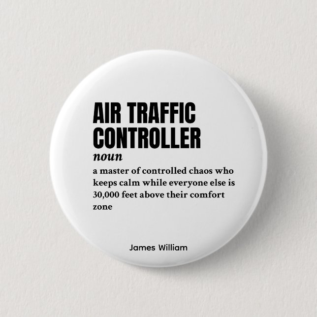 Trafikstyrenhet i luft - definition av spak knapp (Framsida)