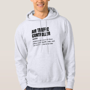 Trafikstyrenhet i luft - skör definitionsgåva hoodie