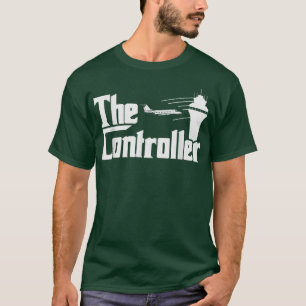 Trafikstyrningsflygplan ATC Luft T Shirt