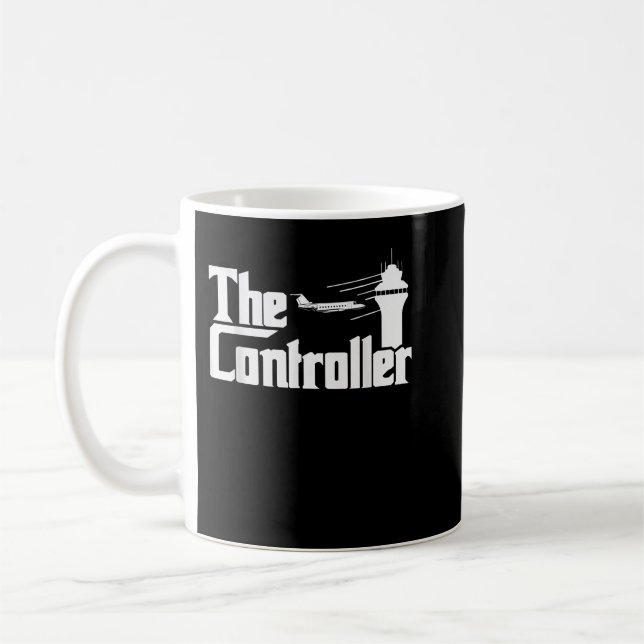 Trafikstyrningsföretaget Luft ATC Kaffemugg (Vänster)