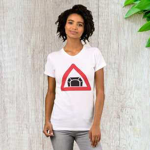 Trafiksymbol för tunnelvarning t shirt