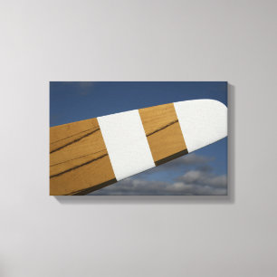 Träflygplanpropeller Canvastryck