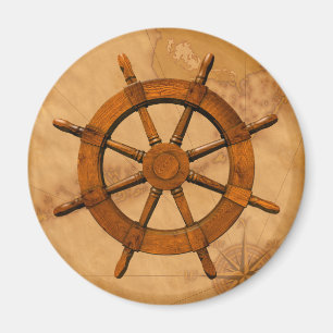 Träfrakten rullar magnet
