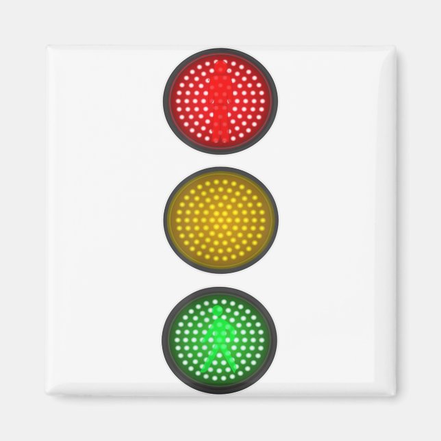 Trafsignal Light Halloween Group Costume Idea Magnet (Framsidan)