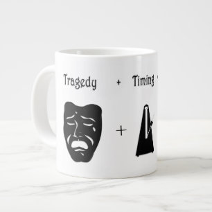 Tragedi + Timing lika Komedi Teater Blank Insida Jumbo Mugg