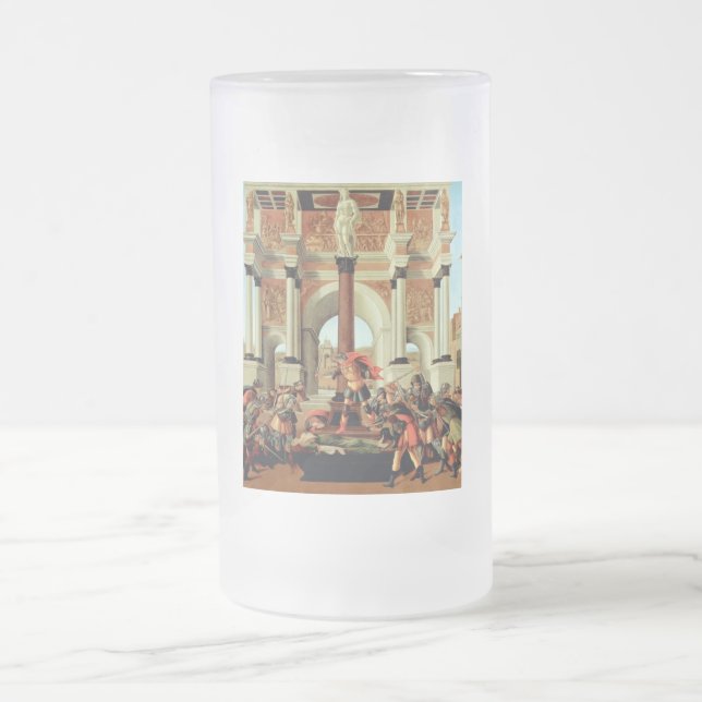 Tragedin av Lucretia Frostat Ölglas (Center)