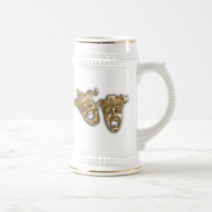 Tragedin för teaterStein maskerar den guld- komedi Sejdel