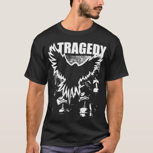 Tragedin i Krig pågår T Shirt (Framsida)