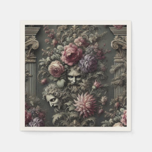 Tragedy Chorus - Gothic Victorian Design Pappersservett