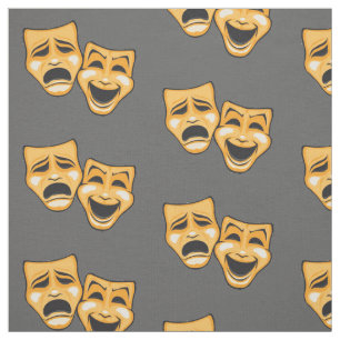 Tragedy Comedy Theater gult Tyg