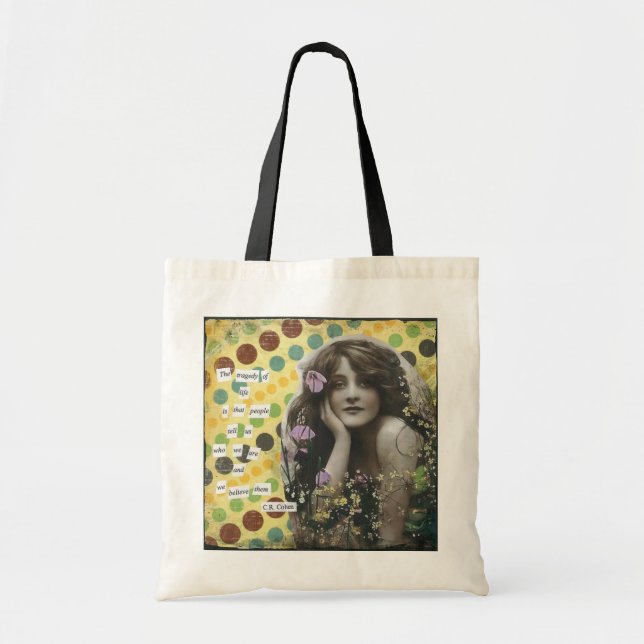 Tragedy of Life Tote Tygkasse (Framsidan)