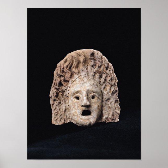 Tragic mask poster (Framsidan)