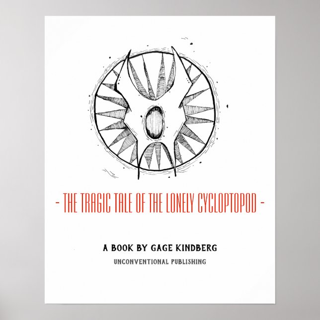 Tragic Tale of the Lonely Cycloptopod Poster (Framsidan)