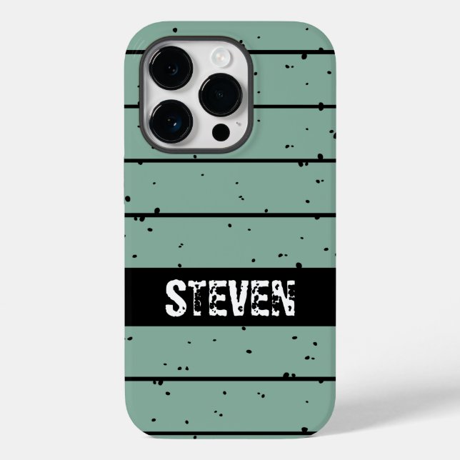 Tragisk blu grönt solnedgång namn (Baksida)