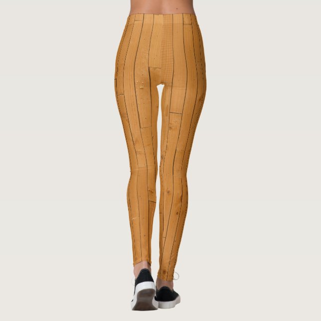 Trägolv Leggings (Baksida)