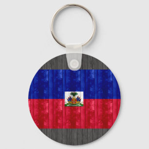 Trähaitier flagga nyckelring