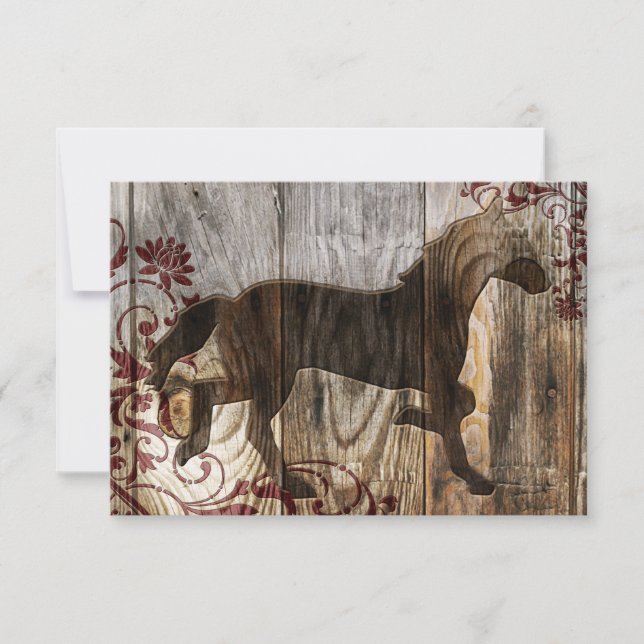 trähästen inbjudningar (Framsida)