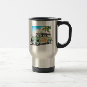 Träig med surfa stiga ombord travel mug resemugg