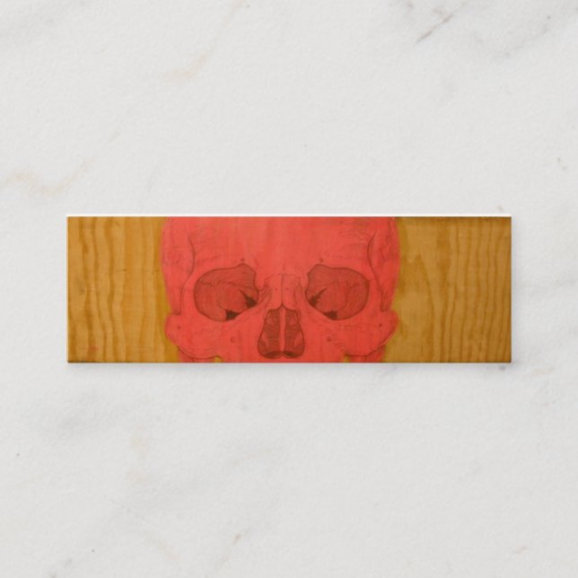 Träig - skräddarsy - som skräddarsy mini visitkort (Framsida)