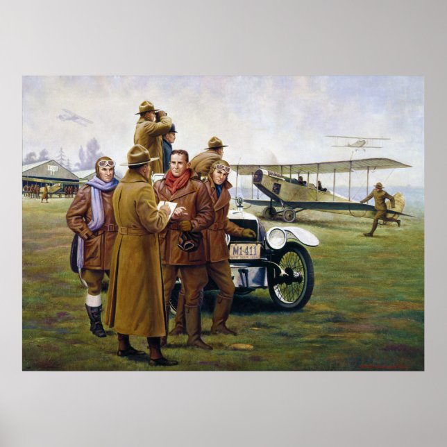 Trail Blazers i Himlar av Woodi Ishmael Poster (Framsidan)