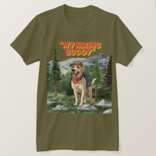 Trail Buddy – Labradoräventyr på vandring T Shirt
