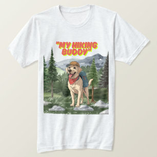 Trail Buddy – Labradoräventyr på vandring T Shirt