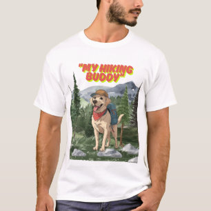 Trail Buddy – Labradoräventyr på vandring T Shirt