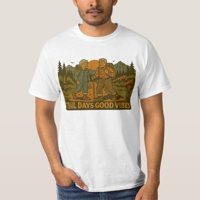 Trail Days Good Vibes T Shirt (Framsida)