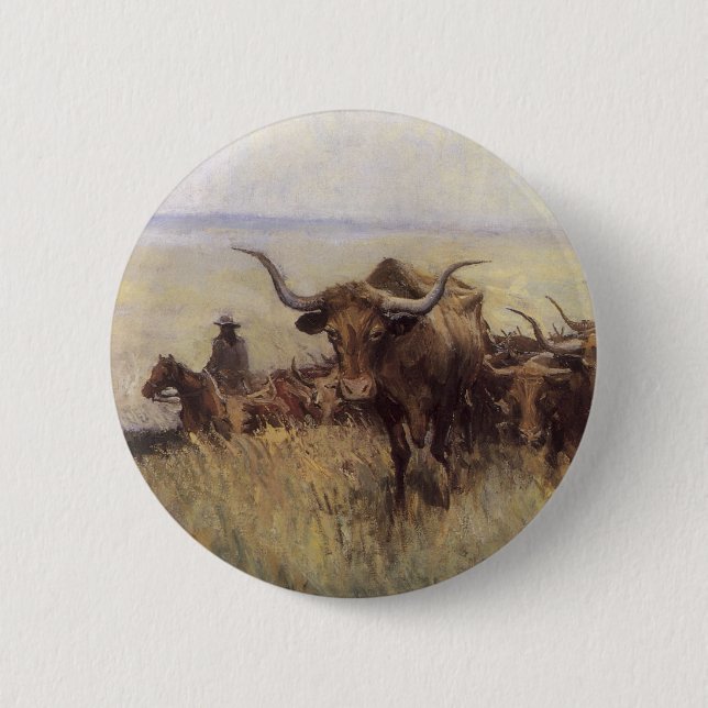 Trail Herd till Wyoming av WHD Koerner Knapp (Framsida)